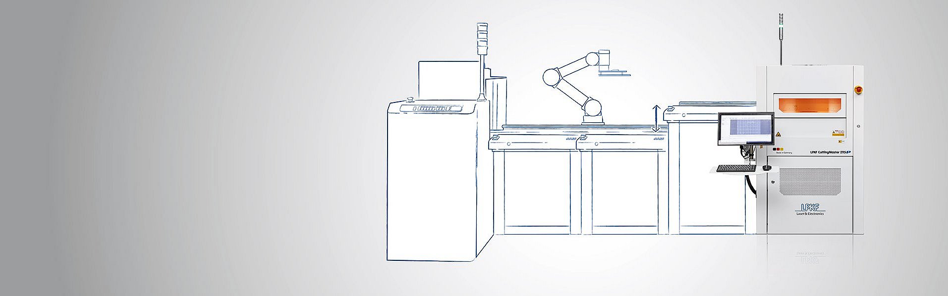 Automated cutting of printed circuit boards and panels with lasers Automated cutting of printed circuit boards and panels with lasers