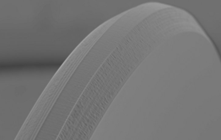 Display cover glass with chamfer cut -- crack and break proof produced with LIDE technology Display cover glass with chamfer cut -- crack and break proof produced with LIDE technology