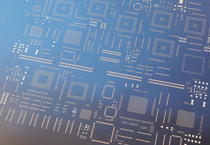 High precision SMT stencil